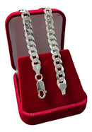 Pulseira masculina Grumet De Prata 7mm